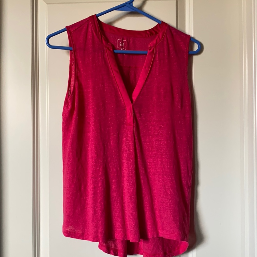 100% linen Gap tank top size S
